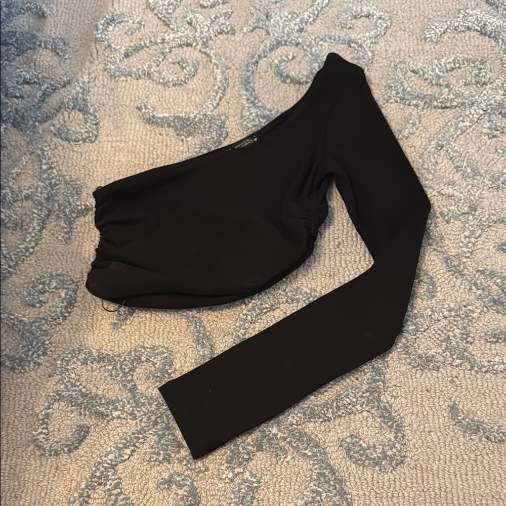 Zara Elegant Black Top
